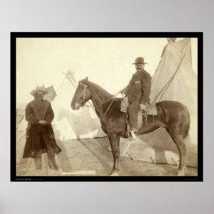 Poster Écart-type 1891 de la maison de l'ours rocheux en