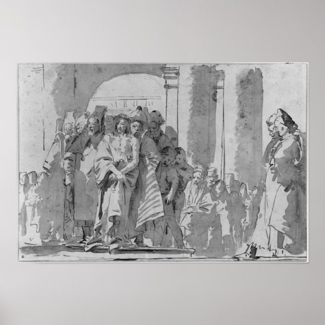 Poster Ecce homo (Devant)