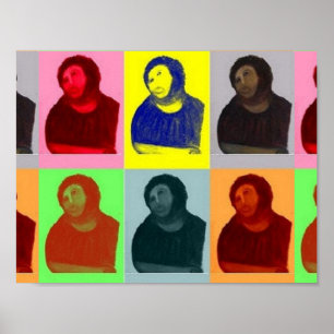 Poster Ecce homo - Style Pop Art