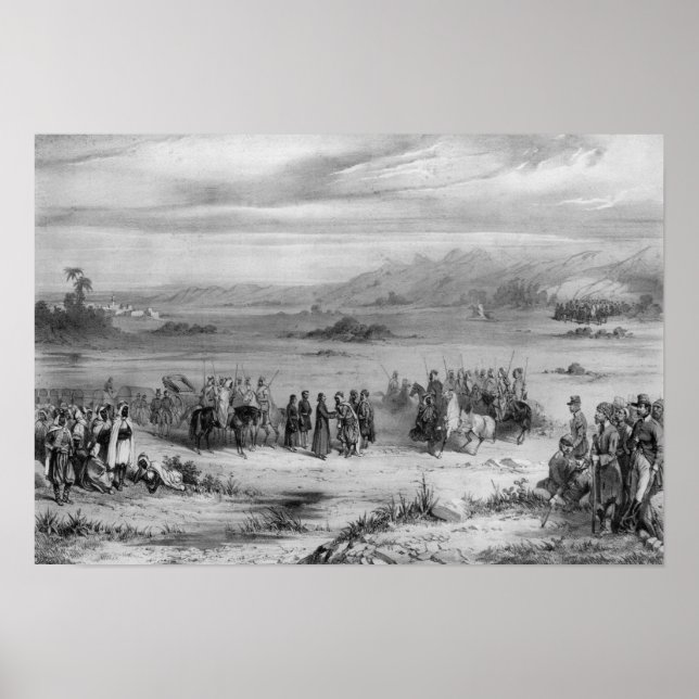 Poster Échange de prisonniers par l'évêque d'Alger (Devant)