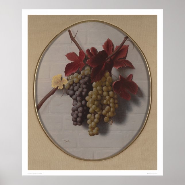 Poster Échange de raisins (1363) (Devant)