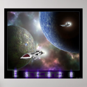 Poster Échapper