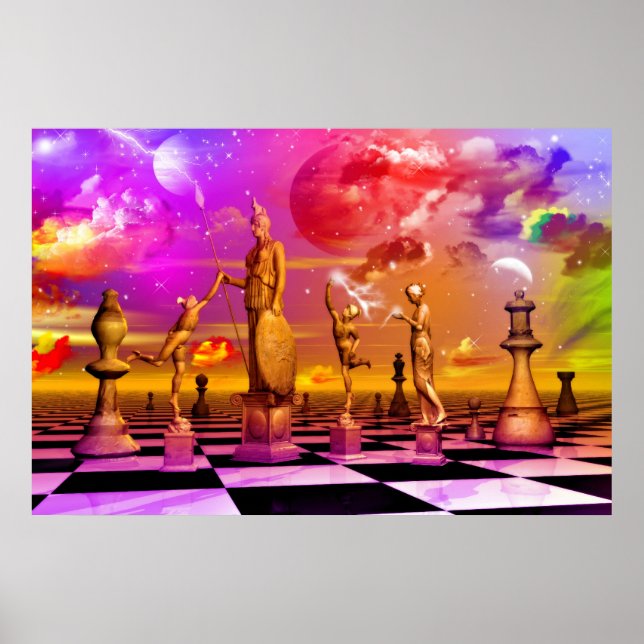 Poster Échecs (Devant)