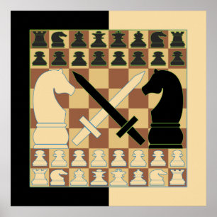 POSTER ÉCHECS