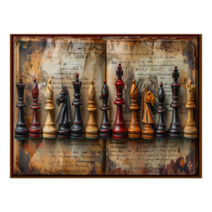 POSTER ÉCHECS