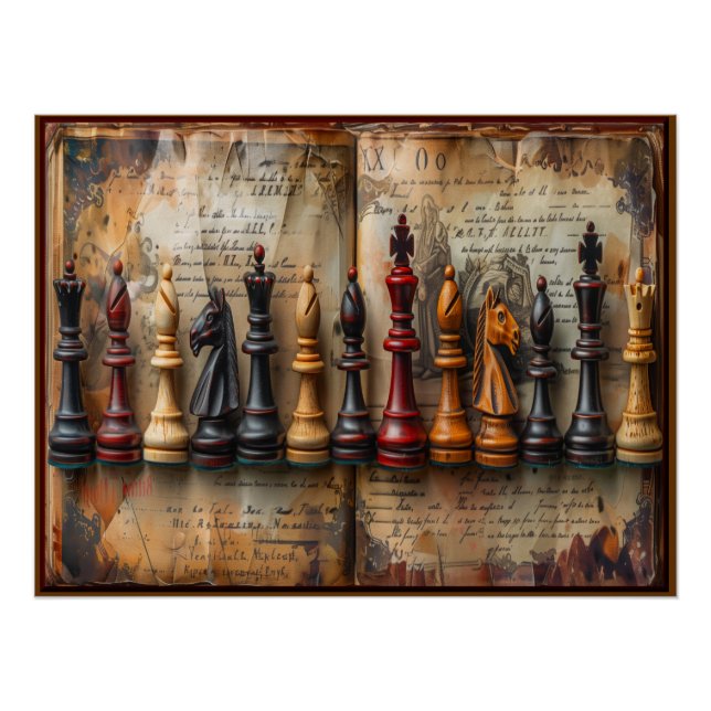 POSTER ÉCHECS (Devant)