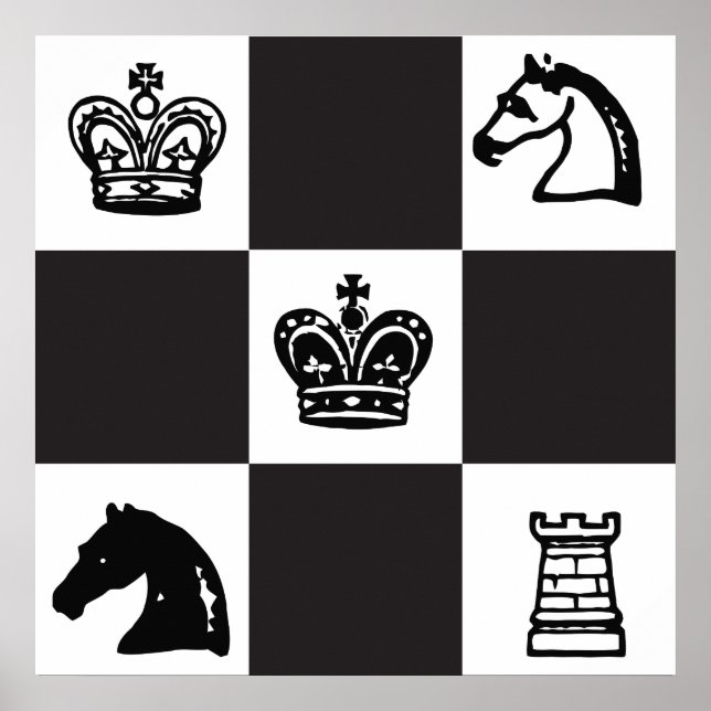Poster Échecs (Devant)