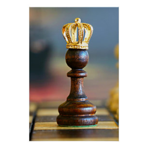 Poster Échecs d'affiche