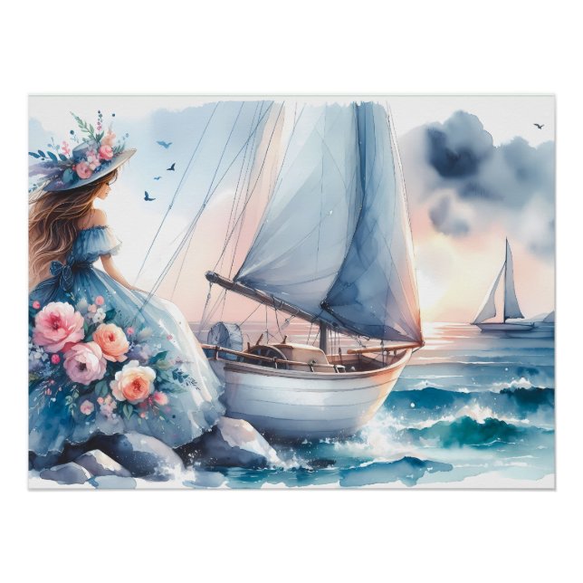 Poster Echoes of the Tide (Devant)