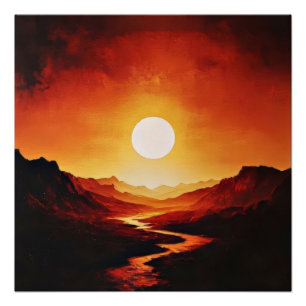 Poster Échos de feu