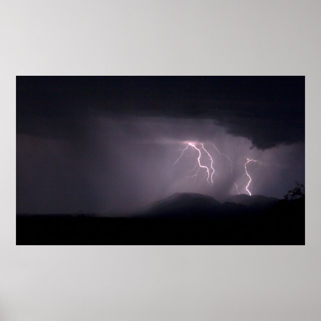 Poster Éclair du désert (Devant)