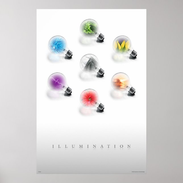 Poster Éclairage (Devant)
