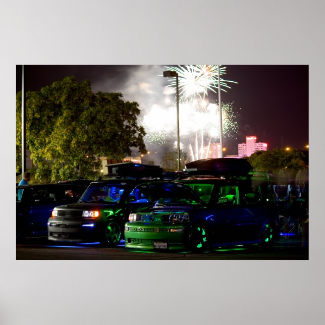 Poster Éclairage (Devant)