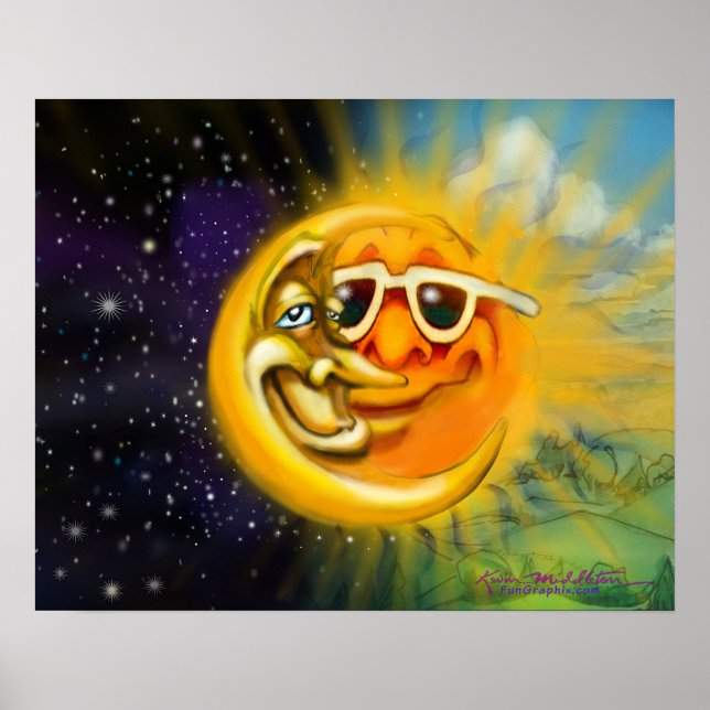 Poster Éclipse (Devant)