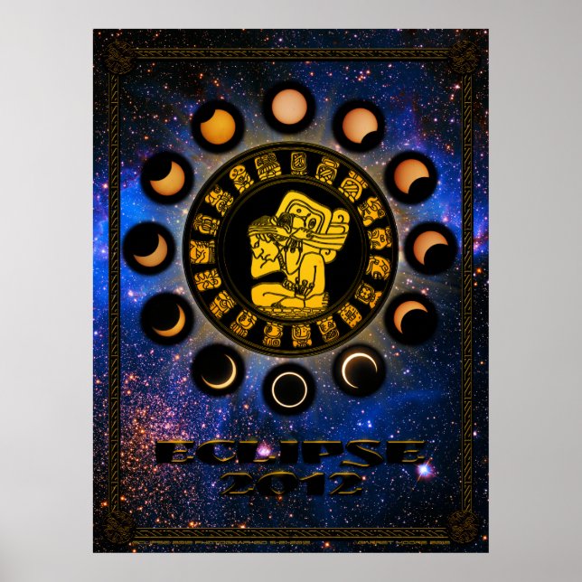 Poster Eclipse 2012 par Garret Moore (Devant)