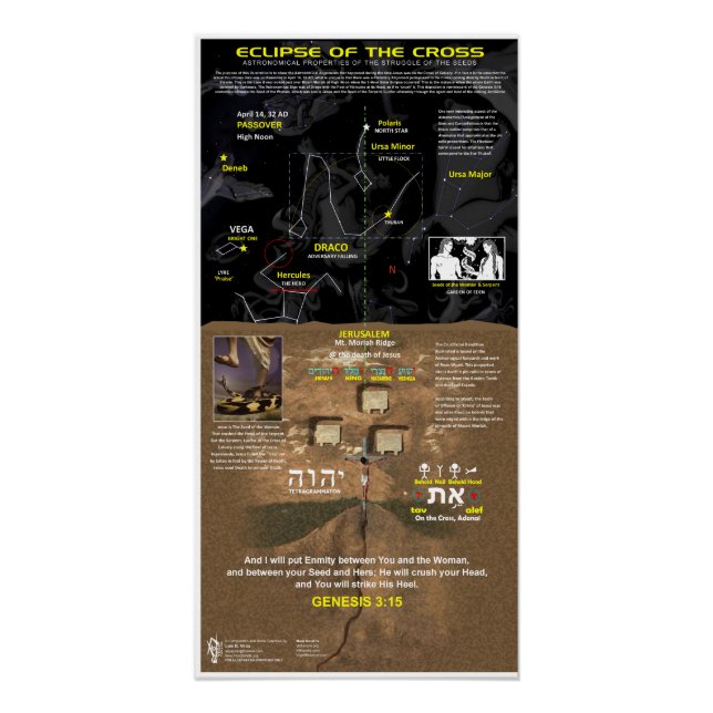 Poster Éclipse de la Croix (Devant)