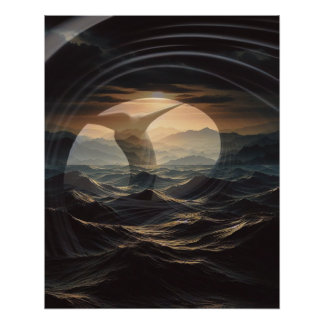 Poster Éclipse de l'abîme