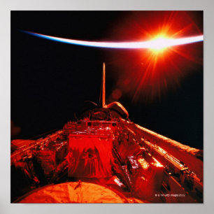 Poster Éclipse de l'espace