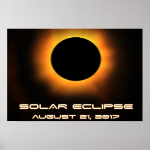 Poster Éclipse solaire