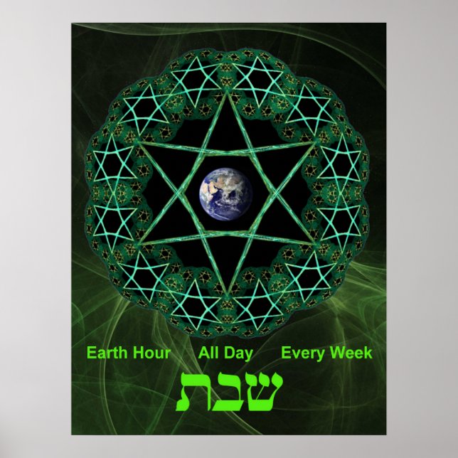 Poster Eco-Shabbat (Devant)