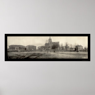 Poster École d'Atlanta de la photo 1909 de technologie