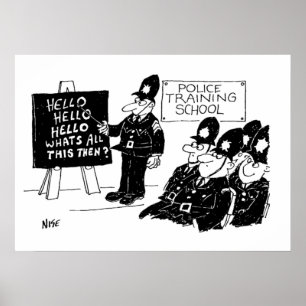 Poster École de police