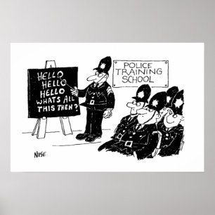 Poster École de police