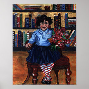 Poster École des filles Frida - 16x20 Archival Art Imprim