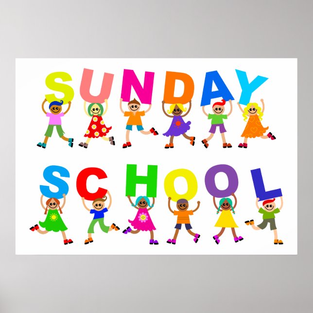 Poster École du dimanche (Devant)
