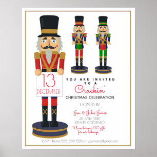 Poster école nutcracker PTO PTA