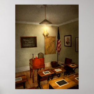 Poster École - Salle de classe - Bienvenue en classe