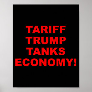 Poster Économie des citernes Trump