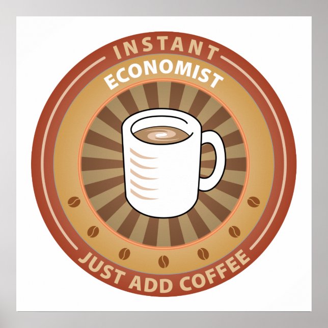 Poster Économiste instantané (Devant)