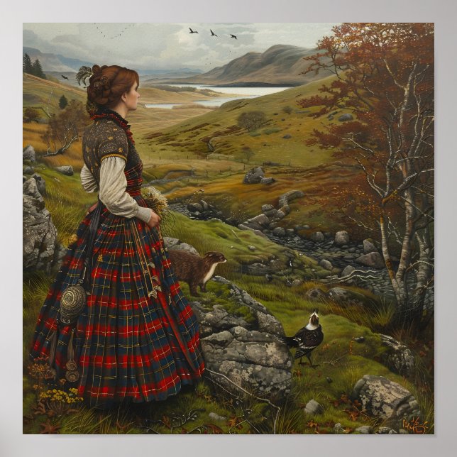 Poster Ecosse (Devant)