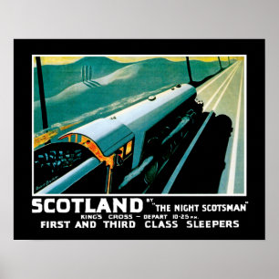 Poster Ecosse par The Night Scotsman