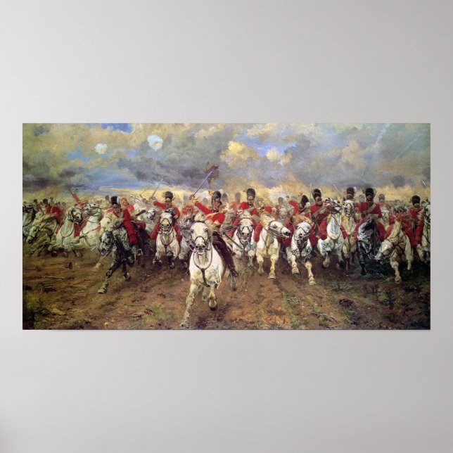 Poster Ecosse Pour Toujours (Officiers De Cavalerie) (Mil (Devant)