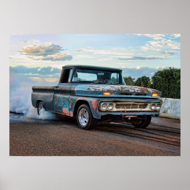 Poster Écoulement Chevy C10 (Devant)