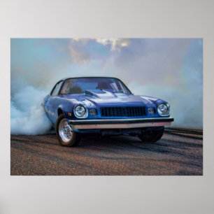 Poster Écoulement de Chevy Camaro