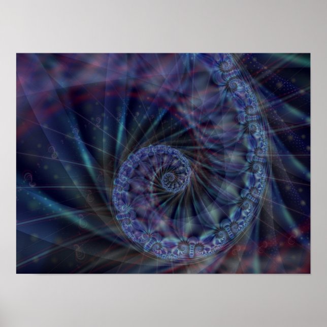 Poster Écoulement d'eau (Devant)