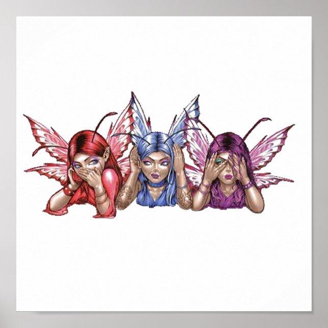 Poster Écoute, Parle, Ne Vois Pas De Mal (Devant)