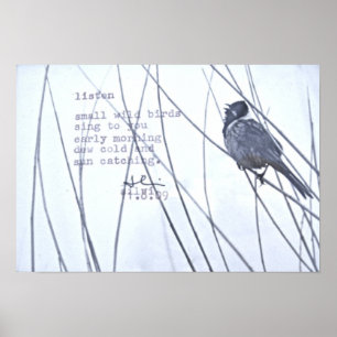 Poster "écouter"