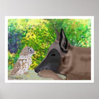 Poster Écouter LeeMarie Design créatif