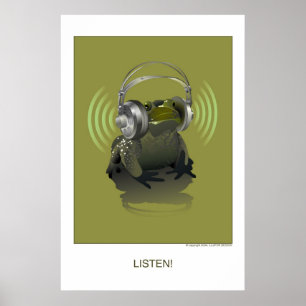 Poster Écoutez