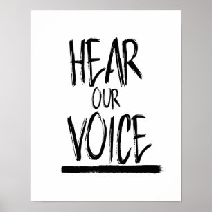 Poster Écoutez notre voix —