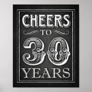 Poster ÉCRAN À 30 ANS Signez Imprimer
