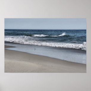 Poster Écraser des vagues