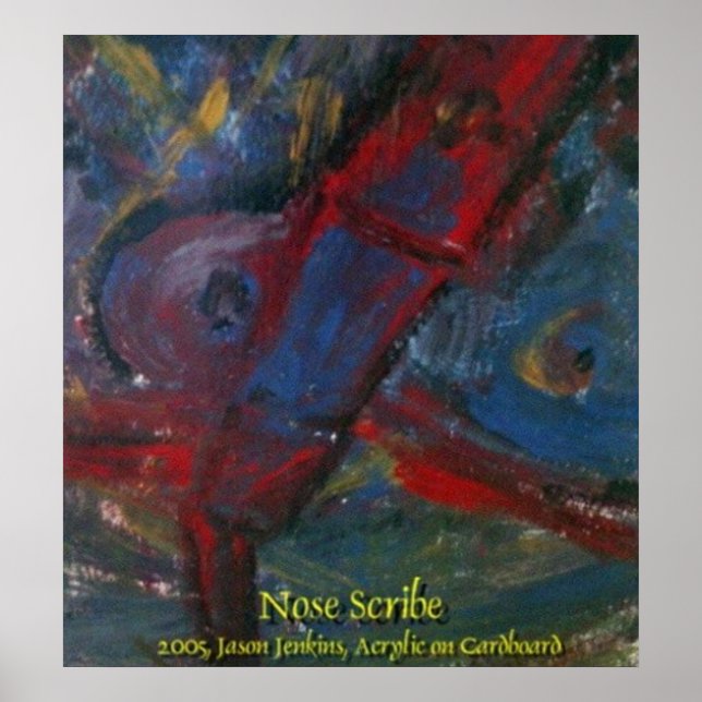 Poster Écriture du noeud (Devant)