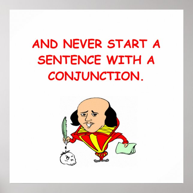 Poster écrivain (Devant)