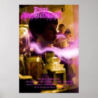 Poster Eddie et l'affiche de l'univers alternatif