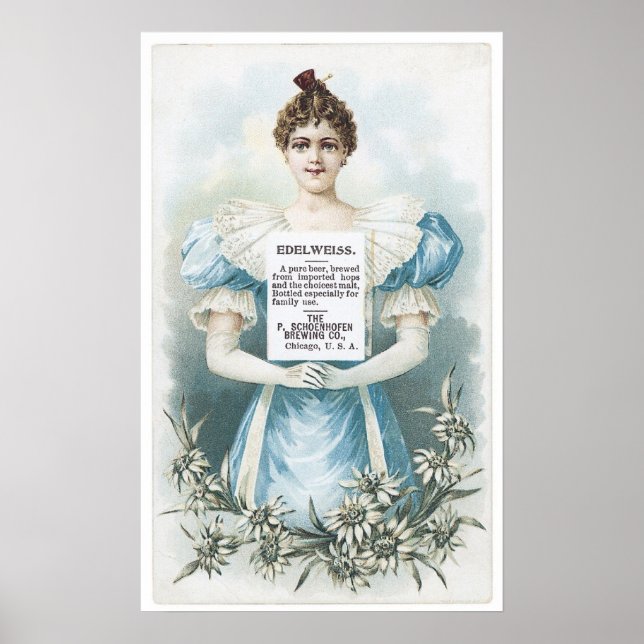 Poster Edelweiss (Devant)